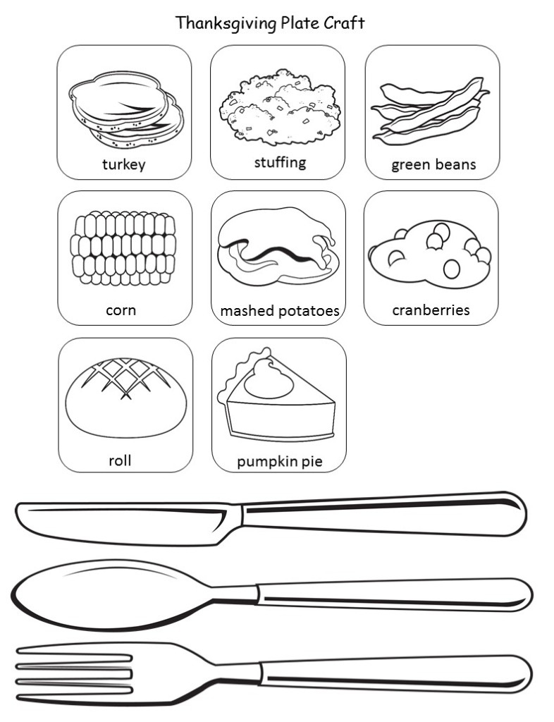 Turkey, Turkey What Do You Smell? And Thanksgiving Craft - The for My Thanksgiving Plate Worksheet