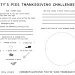 Ty'S Thanksgiving Challenge Throughout Thanksgiving Challenge Worksheet Answers