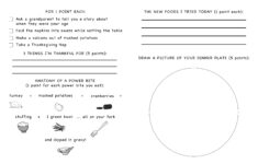 Ty'S Thanksgiving Challenge throughout Thanksgiving Challenge Worksheet Answers