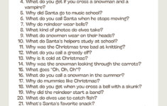 100+ Christmas Riddles For Kids That Spark Holiday Joy inside Christmas Riddles Worksheets