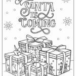 1,000 Christmas Coloring Pages (Free Pdf Printables) Intended For Free Printable Christmas Coloring Worksheets