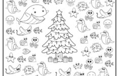 12 Days Of Christmas (Finny The Shark) - Search, Count, &amp; Color throughout The 12 Days of Christmas Worksheets