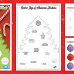 12 Days Of Christmas Kindness Worksheet For 6Th 8Th Grade With Regard To 12 Days Of Christmas Worksheets Answers