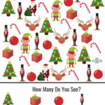 12 Days Of Free Christmas Worksheets For Kids!   Our Family Code In Christmas Worksheets For Elementary