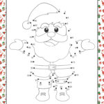 12 Free Christmas Dot To Dot Worksheets (Connect The Dots) Throughout Free Printable Connect The Dots Christmas Worksheets