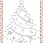 12 Free Christmas Dot To Dot Worksheets (Connect The Dots) With Regard To Free Christmas Connect The Dots Worksheets Printable