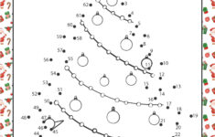 12 Free Christmas Dot To Dot Worksheets (Connect The Dots) with regard to Free Christmas Connect The Dots Worksheets Printable