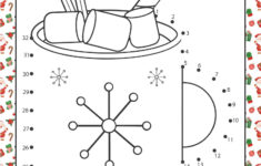 12 Free Christmas Dot To Dot Worksheets (Connect The Dots) with regard to Free Printable Connect The Dots Christmas Worksheets