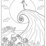 22 Nightmare Before Christmas Coloring Pages (Free Pdfs) Throughout Night Before Christmas Worksheets
