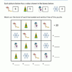 2Nd Grade Christmas Math Worksheets Inside Christmas Math Worksheets For 2nd Grade