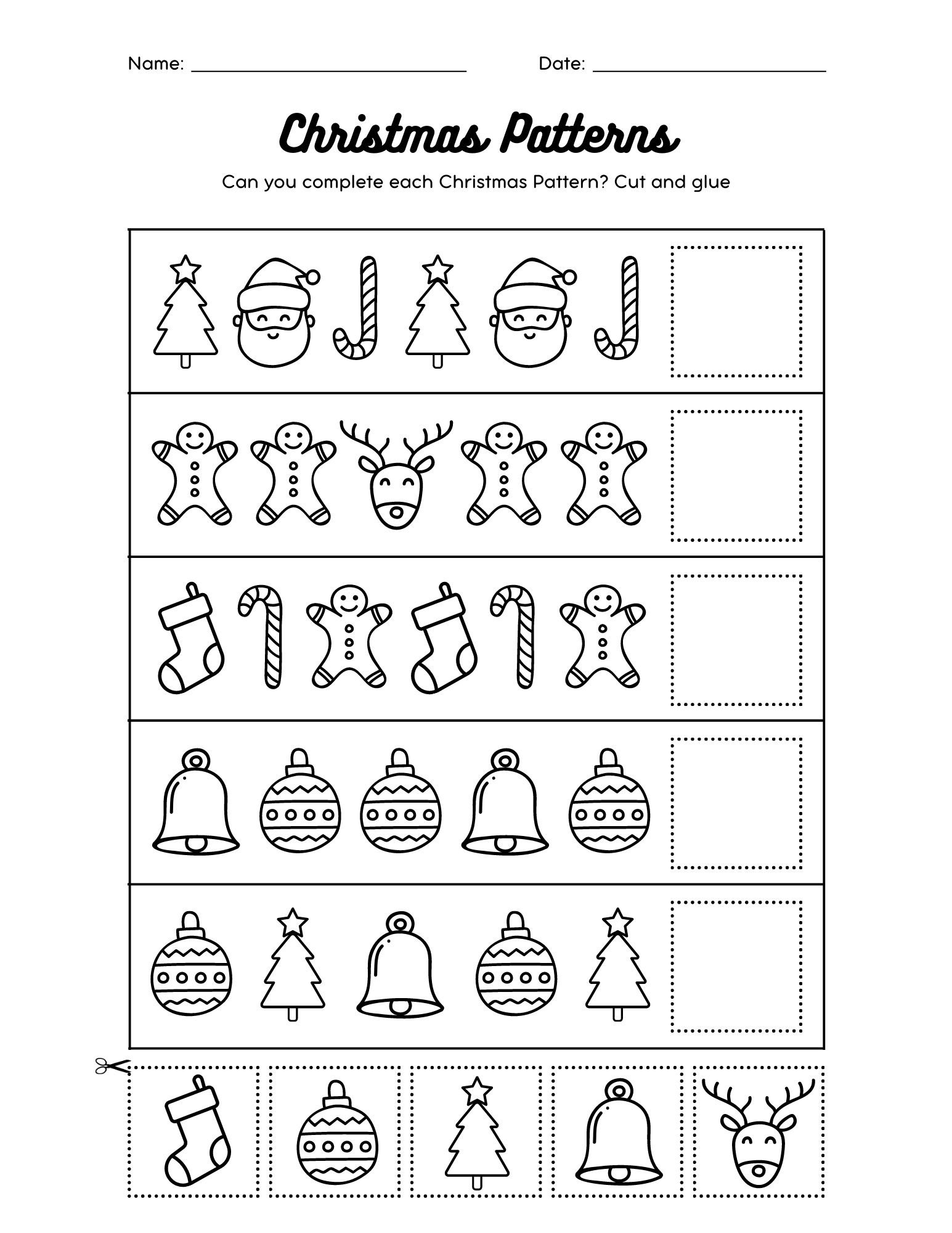 40 Free Christmas Printables &amp;amp; Activity Sheets For Kids for Kindergarten Christmas Worksheets Activities