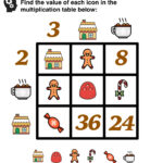 5 Awesome Christmas Math Activities For 5Th Grade — Mashup Math In Christmas Themed Multiplication Worksheets