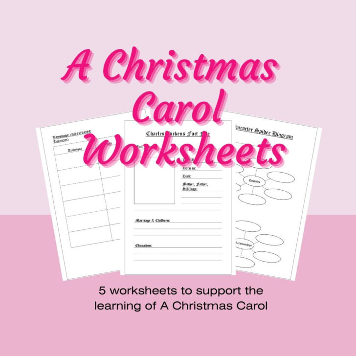 A Christmas Carol Free Worksheets