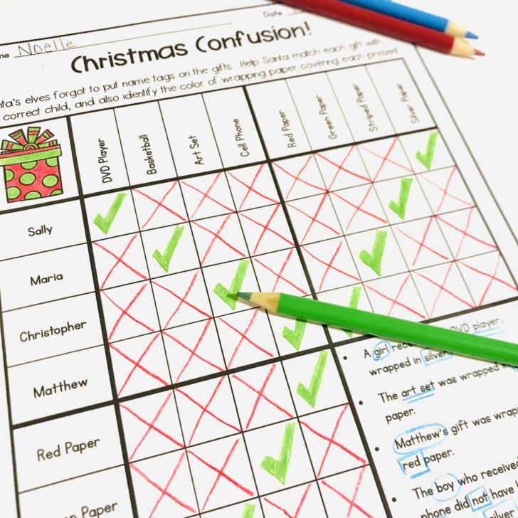 Christmas 5th Grade Worksheets Christmas 5th Grade Worksheets