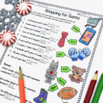 5 Fun Christmas Math Worksheets For Upper Elementary Classrooms With Regard To Christmas Shopping Math Worksheets