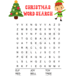 6 Fun Christmas Word Search Free Printables   Cassie Smallwood For Christmas Worksheets Word Search