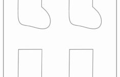 70 Christmas Stocking Templates (Free Pdf Printables) with Christmas Stocking Worksheets Printable