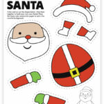 8 Free Printable Christmas Themed Cut And Paste Projects   Pjs And Intended For Color Cut And Paste Christmas Worksheets