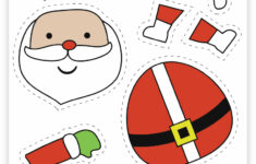 8 Free Printable Christmas Themed Cut And Paste Projects - Pjs And intended for Color Cut and Paste Christmas Worksheets
