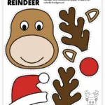 8 Free Printable Christmas Themed Cut And Paste Projects   Pjs And Intended For Preschool Christmas Cutting Worksheets