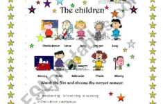 A Charlie Brown Christmas- Film Part 1/3 - Esl Worksheetmarta in Charlie Brown Christmas Worksheets