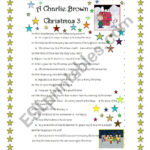 A Charlie Brown Christmas  Film Part 3/3   Esl Worksheetmarta Intended For Charlie Brown Christmas Worksheets