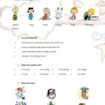 A Charlie Brown Christmas Pictur…: English Esl Worksheets Pdf & Doc Regarding Charlie Brown Christmas Worksheets