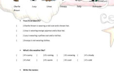 A Charlie Brown Christmas Pictur…: English Esl Worksheets Pdf &amp; Doc regarding Charlie Brown Christmas Worksheets