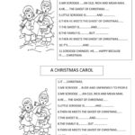 A Christmas Carol: English Esl Worksheets Pdf & Doc With A Christmas Carol Activities And Worksheets