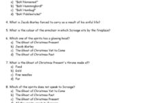 A Christmas Carol Quiz Video Or Movi…: English Esl Worksheets Pdf for A Christmas Carol Worksheets Answers