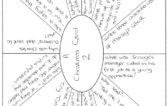 A Christmas Carol Revision Clock Worksheets inside A Christmas Carol Worksheets Printable