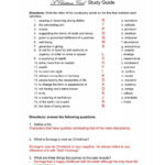 A Christmas Carol Study Guide   Answer Key Intended For A Christmas Carol Worksheets Answer Key