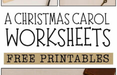 A Christmas Carol Worksheets (Free Printables) - Once Upon A Printable for A Christmas Carol Worksheets Printable
