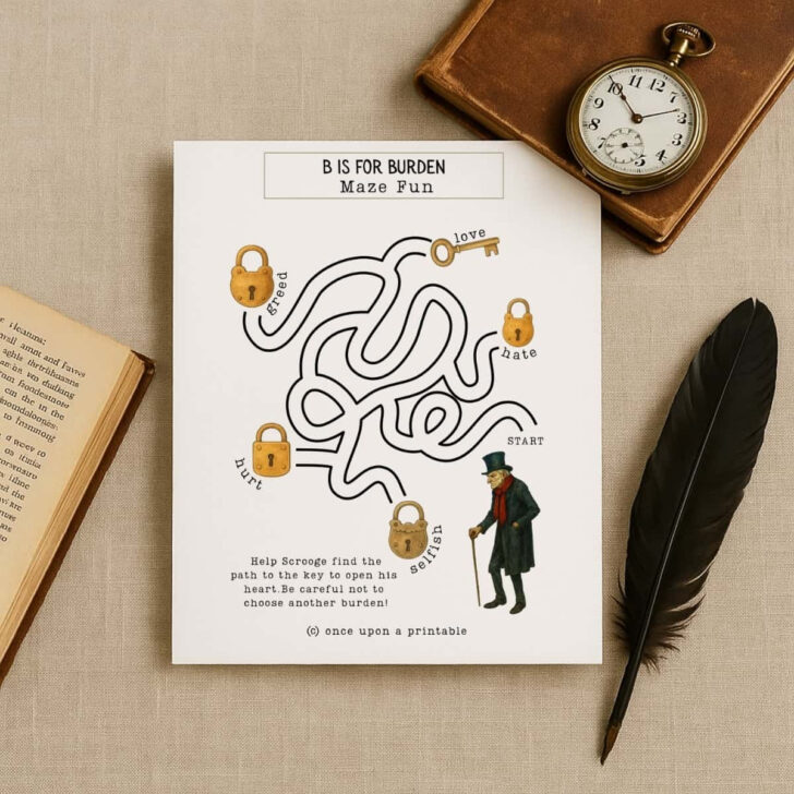 A Christmas Carol the Story Worksheets B