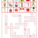 A Christmas Crossword Crossword: English Esl Worksheets Pdf & Doc For Christmas Crossword Worksheets