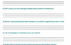 Alcoholics Anonymous Christmas | Purpose | Find Support Now within Christmas Relapse Prevention Worksheets