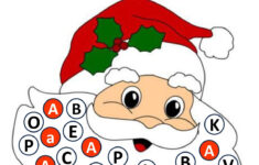 Alphabets Identification Christmas Theme Free Pdf Printable – I for Christmas Letter Recognition Worksheets