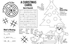 At Home | Alabama Shakespeare Festival within Christmas Carol Worksheets Free