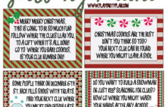 Best Ever Christmas Scavenger Hunt - Play Party Plan with regard to Christmas Scavenger Hunt Worksheets
