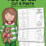 Christmas Abc Order Worksheets: Cut And Paste!   Mamas Learning Corner Throughout Christmas Abc Order Worksheets