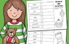 Christmas Abc Order Worksheets: Cut And Paste! - Mamas Learning Corner throughout Christmas Words Alphabetical Order Worksheets