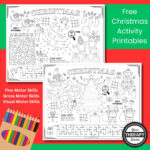 Christmas Activity Sheets Printable   Free Worksheets   Your Inside 12 Days Of Christmas Statistics Worksheets