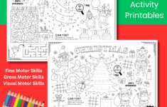 Christmas Activity Sheets Printable - Free Worksheets - Your inside 12 Days of Christmas Statistics Worksheets