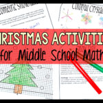 Christmas Activity Worksheets For Middle School Math   Make Sense Regarding Middle School Christmas Math Worksheets