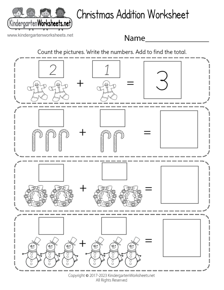 Christmas Math Worksheets Free Printable Christmas Math Worksheets Free Printable