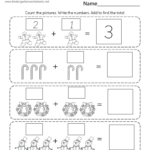 Christmas Addition Worksheet   Free Printable, Digital, & Pdf With Regard To Free Christmas Math Worksheets For Preschool