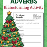Christmas Adverbs Worksheet   Mamas Learning Corner For Christmas Grammar Worksheets Free
