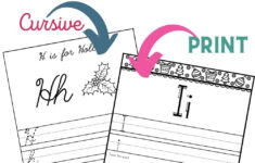 Christmas Alphabet Handwriting Worksheets - Mama Teaches throughout Christmas Cursive Handwriting Worksheets