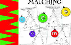 Christmas Alphabet Letter Matching with regard to Christmas Letter Matching Worksheets
