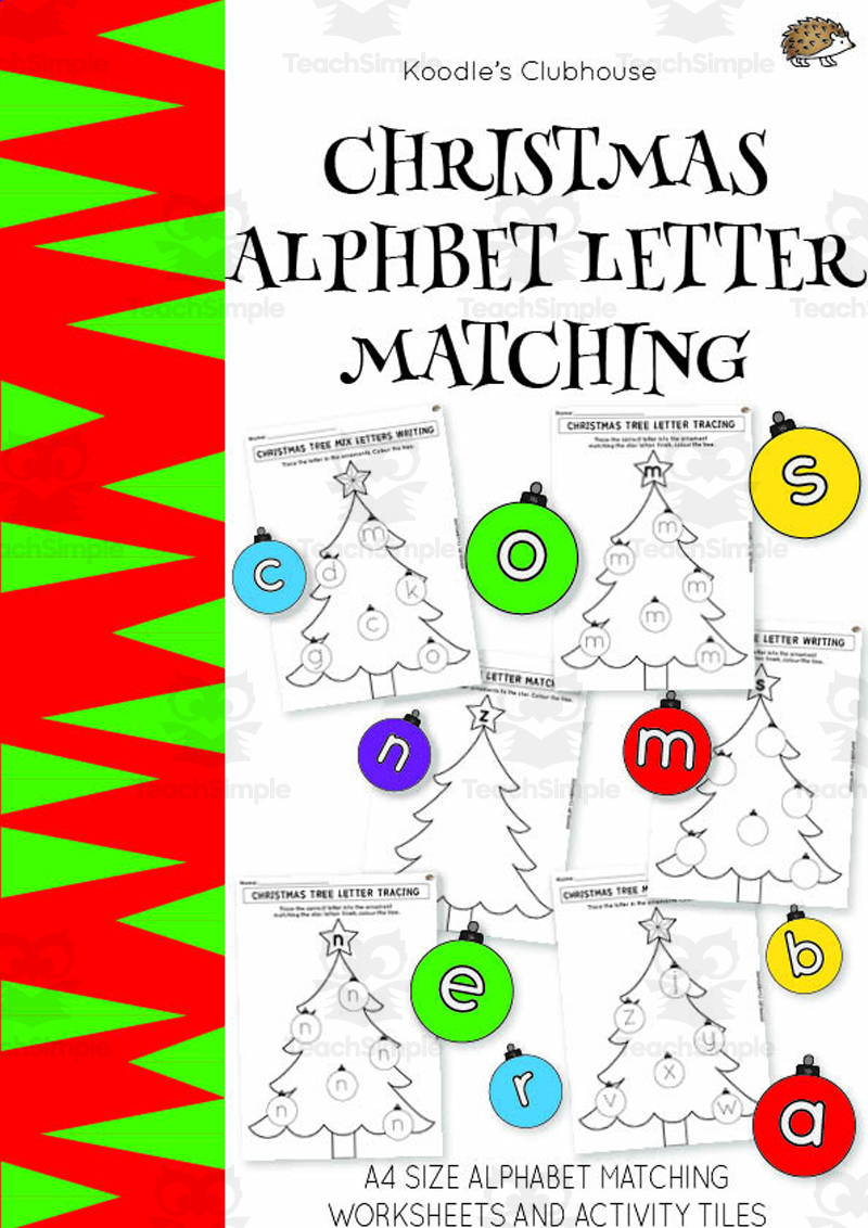 Christmas Alphabet Letter Matching with regard to Christmas Letter Matching Worksheets